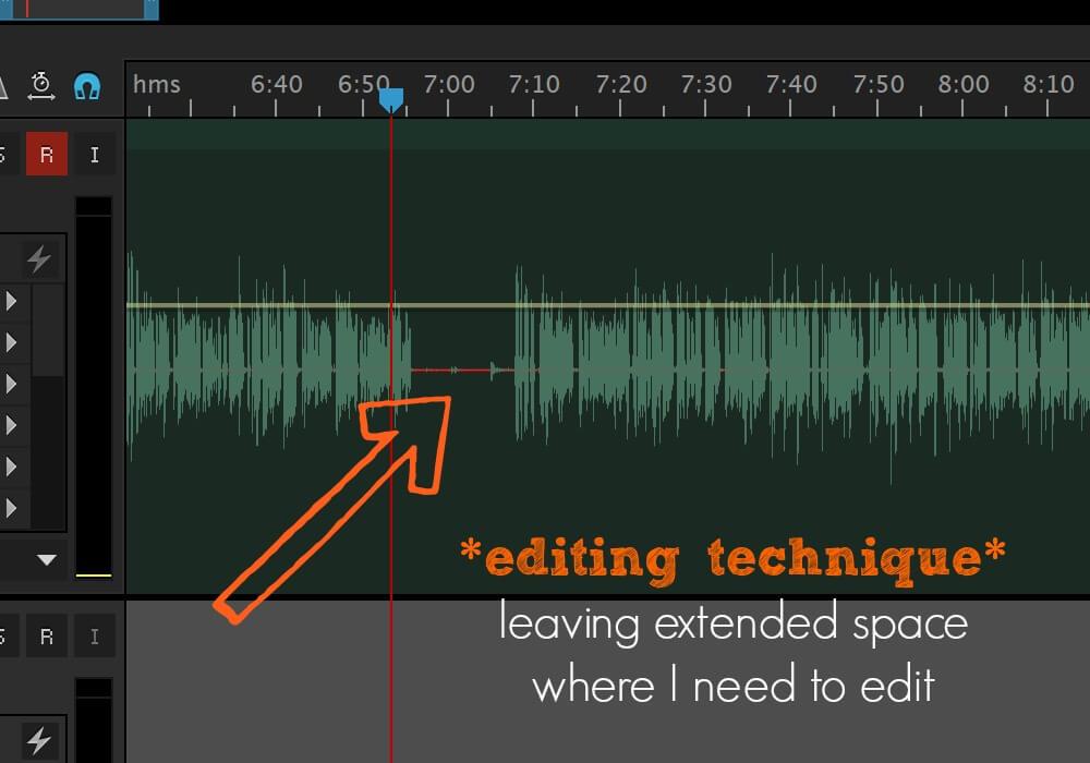 podcast editing process